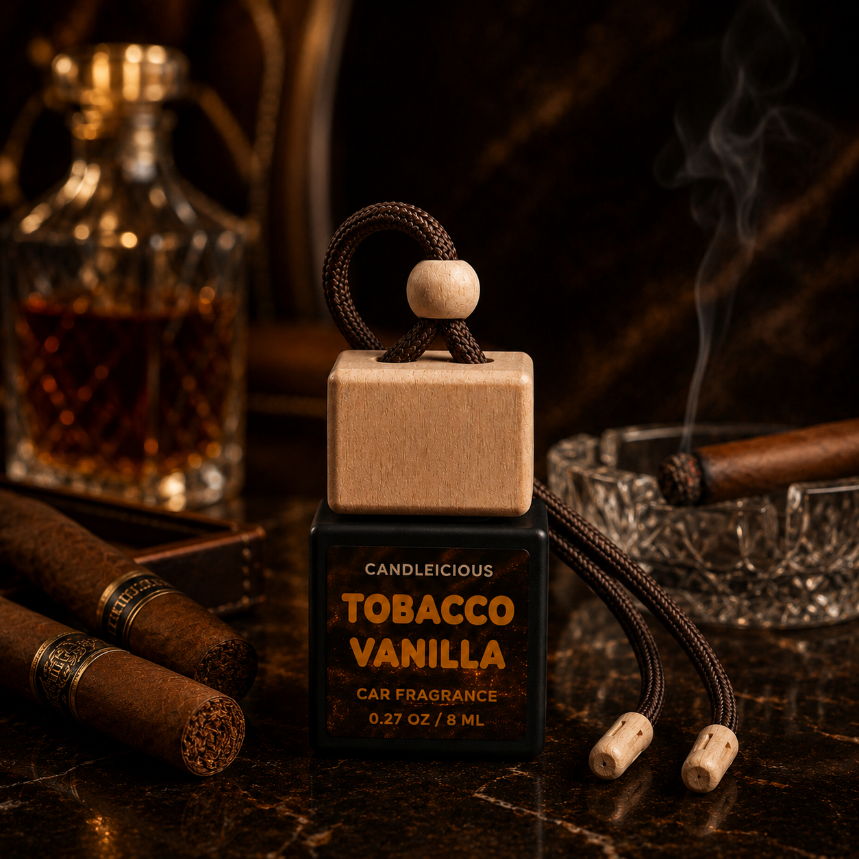 Bourbon Tobacco car diffuser